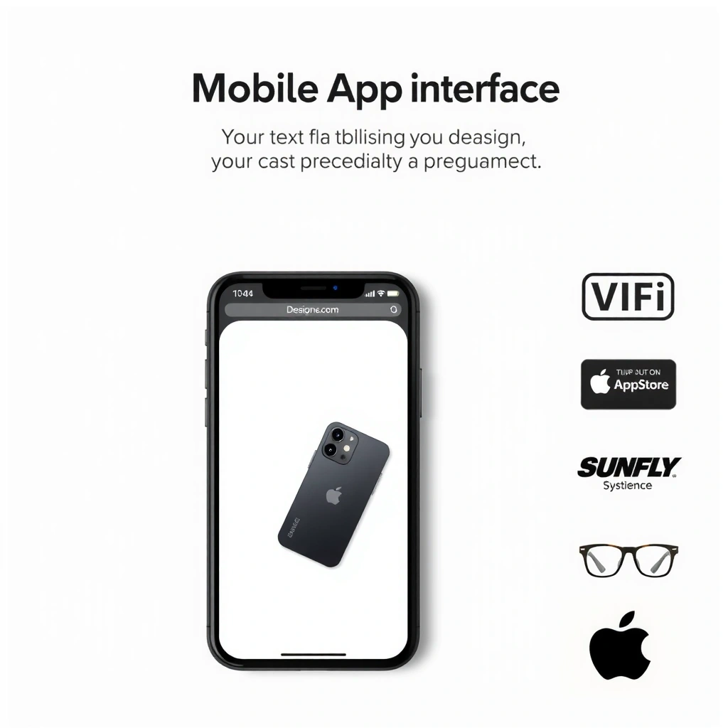 Mobile app design showcasing responsive and intuitive user experience